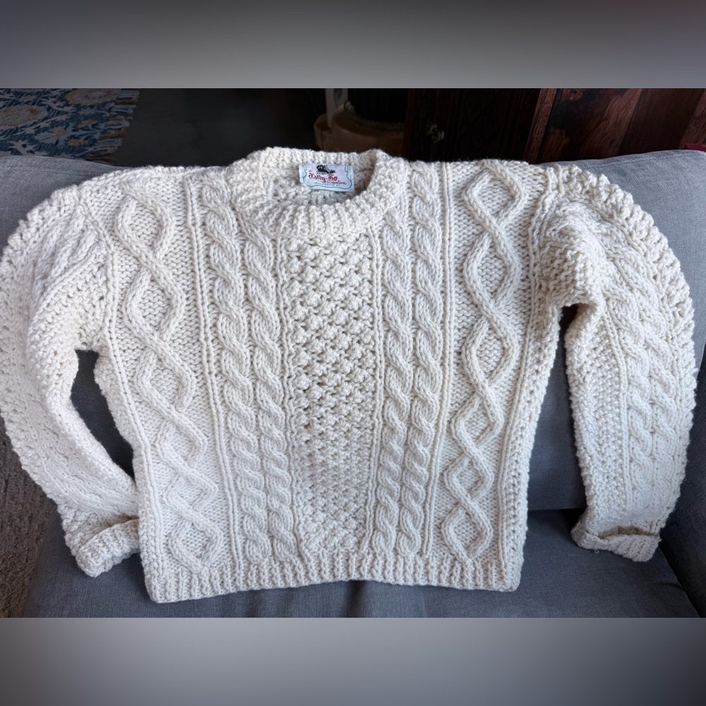 Tally-Ho Vintage Cable knit Sweater